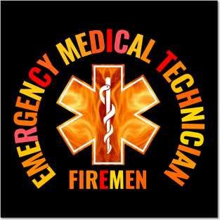 EMT, Fire Department Posters and Art